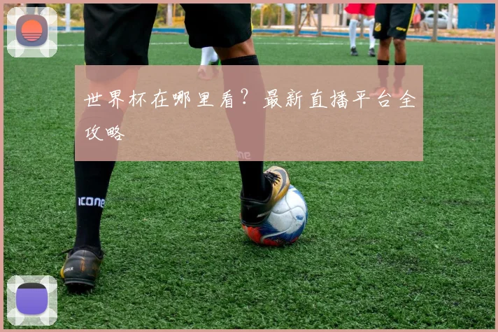 世界杯在哪里看？最新直播平台全攻略